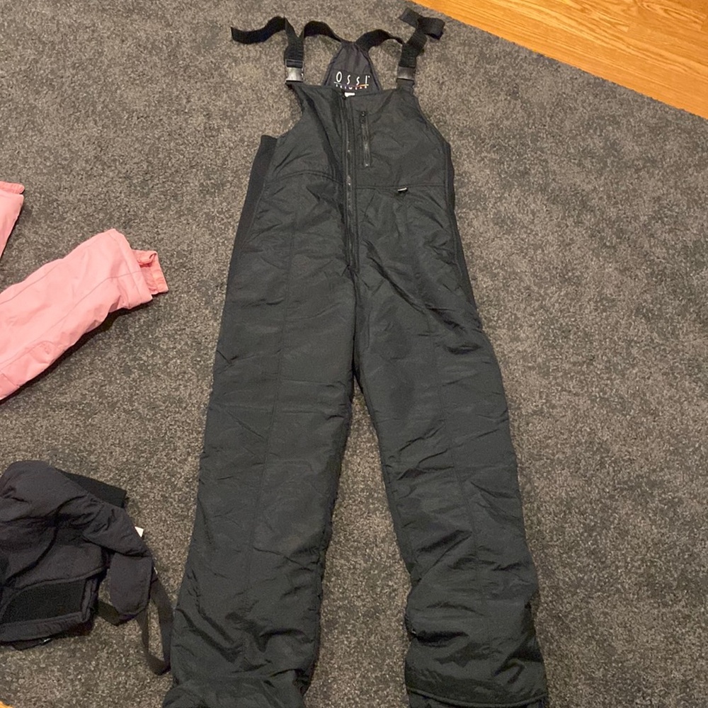 Ossi skiwear black bib